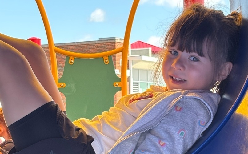 Croswell Playground girl