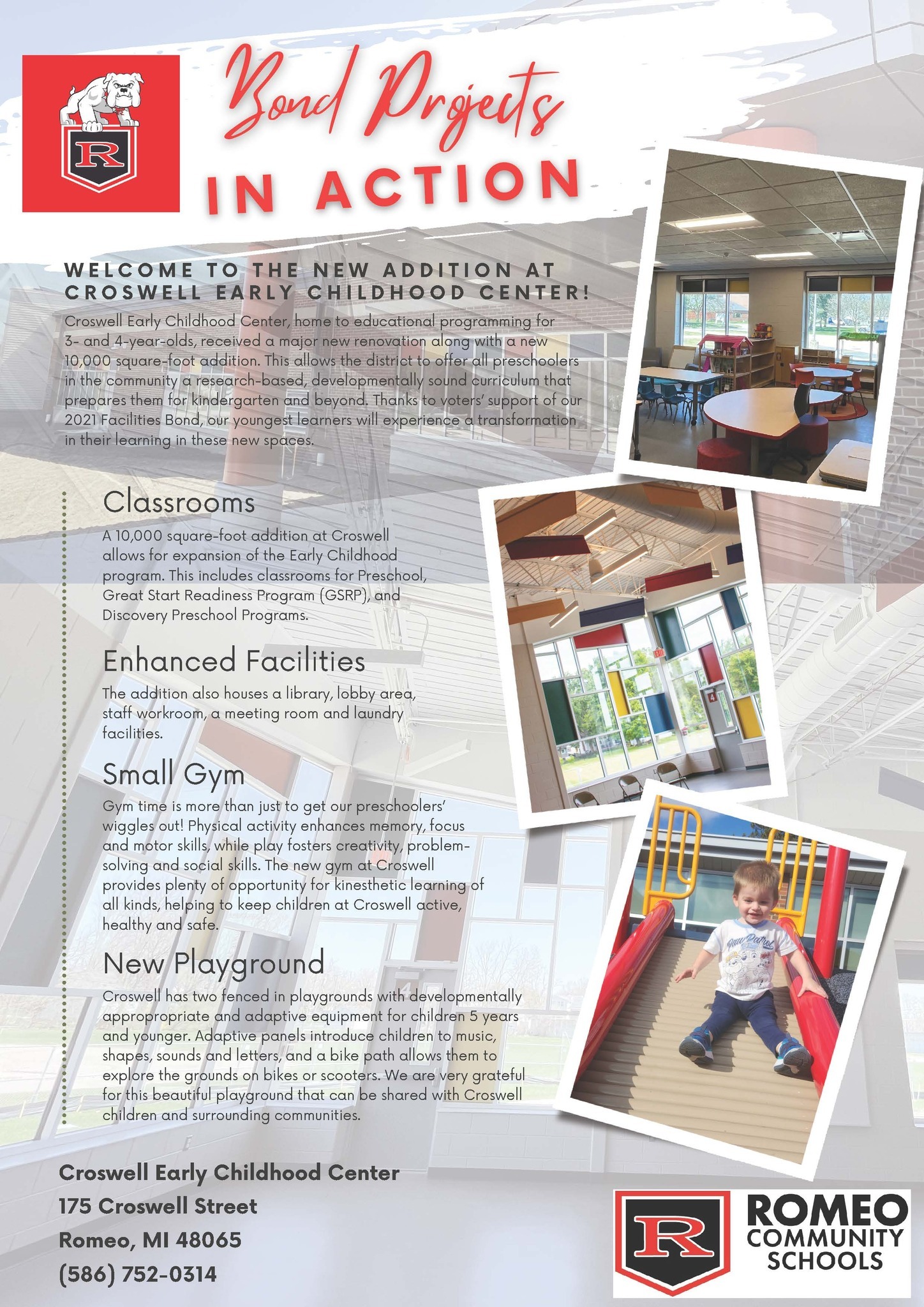 Croswell Bond Projects 