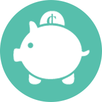 SchoolPay piggy bank logo